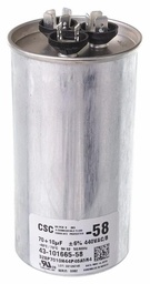 [4812248] Capacitor - 70/10/440 Dual Round