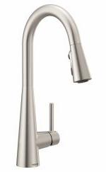 [5921263] Sleek Kitchen Faucet with Pulldown Spray