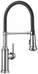 [1208200] Empressa Semi-Pro Kitchen Faucet with Rubber Hose Pulldown Spray