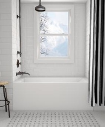 [1161200] Amala 60 x 30 Alcove Bathtub with LH Drain