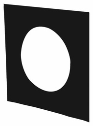 [1106802] 2 Wall Plate Square Plastc Blk