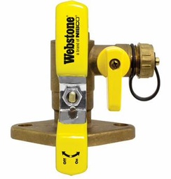 [1496264] 1 IPS ISOLATOR W/DRN FP BR BL VLV - W/AD