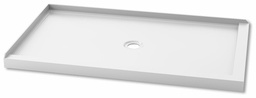 [3748529] Koncept 60" x 36" LH Corner Acrylic Shower Base with Centre Drain