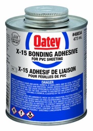 [7790525] 473ml X-15 PVC Bonding Adhesive for Shower Pan Liners