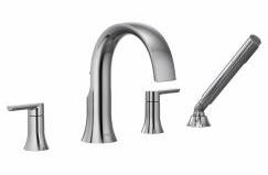 [5936375] Doux Roman Tub Faucet Trim with Hand Shower