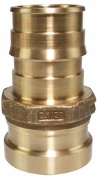 [1818030] ProPEX LF Brass Copper Press Adapter, 1 1/2" PEX x 1 1/2" Copper