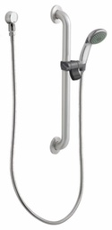 [5942192] Commercial Hand Shower with 24" Slide Grab Bar