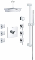 [3092600] Allure Square Thermostatic Custom Shower Kit