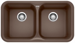 [1212780] Vision U 2 Bowl Undermount Silgranit Sink