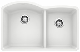 [1216262] Diamond U 1.75 Bowl Undermount Silgranit Sink