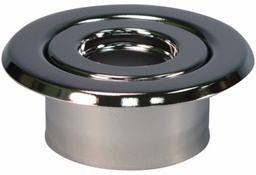 [6676515] 3/4" NPT x 3/4" Adjustable Recessed Eschutcheon Plate Chrome FireLock V34 (ea)