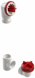 [7544785] PVC Waste & Overflow Testable Device Rough-in Kit