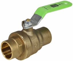 [6031550] 004-13203 RED-WHITE 5049A-LF 1/2 600WOG BRS-LF CXC FP BALL VLV W/LVR