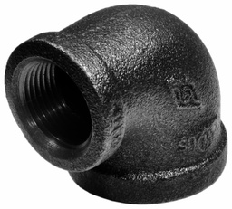 [7351035] 007-02654 BLK 150 ELBOW 90 RED 1-1/2 x 1/2 CL150 MI IP FITTING
