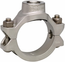 [6661284] 3" x 1" FPT Mechanical Tee EDPM 316SS Style 422