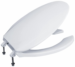 [1060680] Elongated Commercial Toilet Seat with Lid