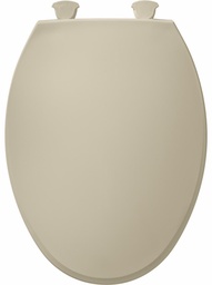 [2000636] Elongated Plastic Easy-Clean Toilet Seat with Cover