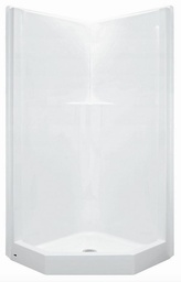 [3990015] Bathcove 37" x 37" Center Drain Neo-Angle Shower Stall