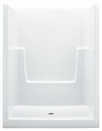 [3990035] Hedley 60" x 36" Center Drain Shower Stall