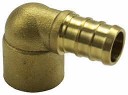 [7895620] 1/2" Brass Pex x Fem Sweat 90 Elbow NL