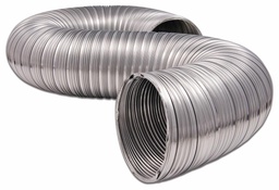 [7761917] 4" X 8" Heavy Duty Semi-Rigid Aluminum Duct