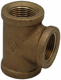 [7101011] 3 FIP TEE THREADED BRONZE - LEAD FREE