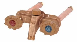 [7099921] Model 22CP Freezeless Hot & Cold Wall Faucet 12 Inch, Metal Handle