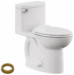 [1302910] Cadet 1-Piece 1.28 GPF Right Height Elongated Toilet with Seat