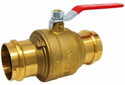 [6026230] 1 BRS P/PRESS BALL VALVE 600WOG
