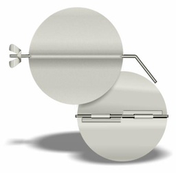 [5640432] 14" Commercial Pipe Damper 24ga