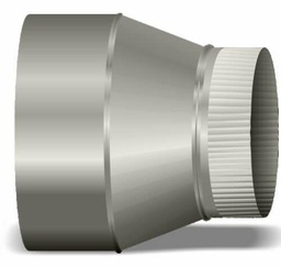 [5645137] 7"-5" Pipe Reducer on Center 3" Long 26ga