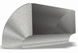 [5643632] 10" x 24" Short Way 90 Degree Duct Elbow 26ga