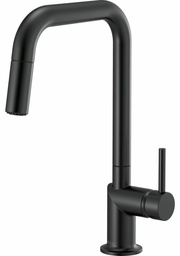 [3051030] Odin Kitchen Faucet with Square Spout and Pulldown Spray (less Handle)