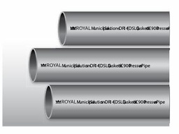 [7670835] 4"x20' PVC DR14 CIOD PIPE GSKT BLUE BRUTE