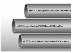 [7670829] 18"x20' PVC DR18 CIOD PIPE GSKT BLUE CENTURION