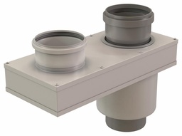 [1105030] 4/6 Conc-4 Twin Pipe Adptr