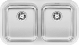 [1219951] Horizon U 2 Bowl Undermount Sink