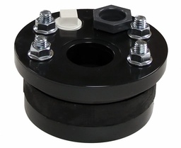 [1532980] WSP4010 - '4" x 1" Single Hole Plastic Well Seal - Black Abs'