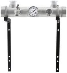 [1534090] TFP-07M200SS-MB - 'S.S. Manifold Fitting Package W/Bracket / PVC Bushings'