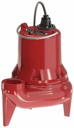 [1581500] 1/2 HP 1-Phase 115V Sewage Pump Manual with 25' Cord