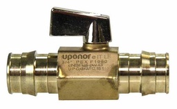 [1811017] ProPEX LF Brass Ball Valve, 3/4" PEX x 3/4" PEX