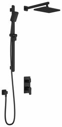 [3740652] Moroka TD2 Thermostatic Integrated Diverter Shower System with Wall Arm