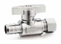 [3500537] 1/2PEXx3/8OD STR/CP/1/4TURN LF