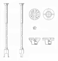 [4880790] 2.0'-4.0' S.BOX LESS ROD SSB1-04