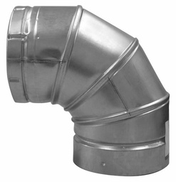[5611270] 6" Double Wall 90 Degree Elbow 690EL