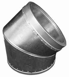 [5612910] 16" Double Wall 45 Degree Elbow