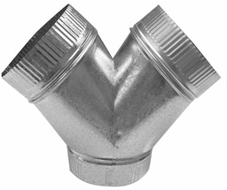 [5624540] 10" x 10" x 10" Pant Wye 28ga Small End