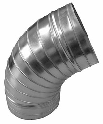 [5632040] 8" Spiral 45 Degree Elbow 1-1/2" Centerline