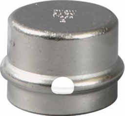 [6573530] 1 P/P STAINLESS STEEL C CAP FKM