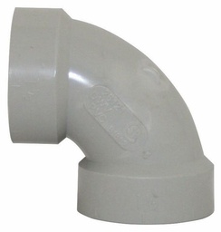 [7560100] 1 1/2"x90D PVC DWV ELBOW HxH SYSTEM 15